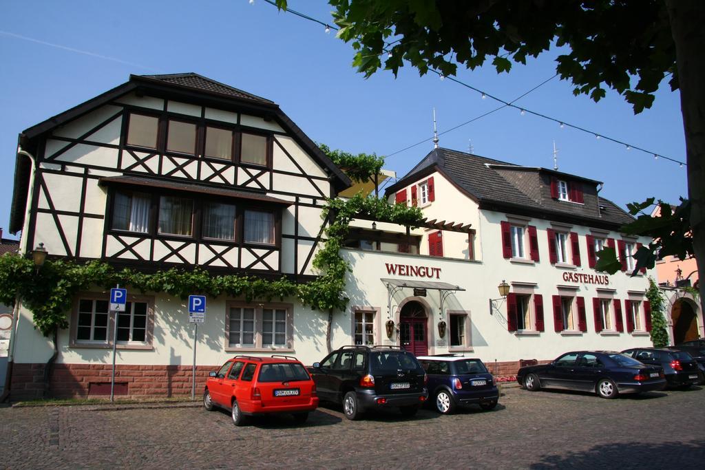 Gaestehaus Hebinger Am Schlosspark Hotell Deidesheim Eksteriør bilde